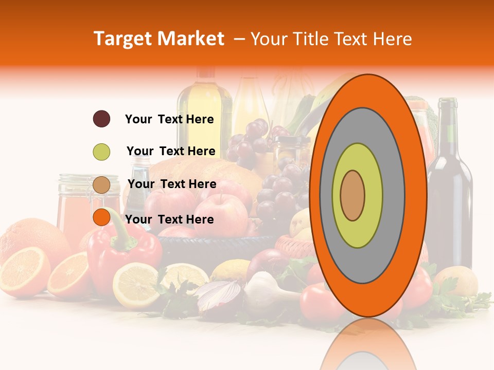 Wine Tomato Plant PowerPoint Template