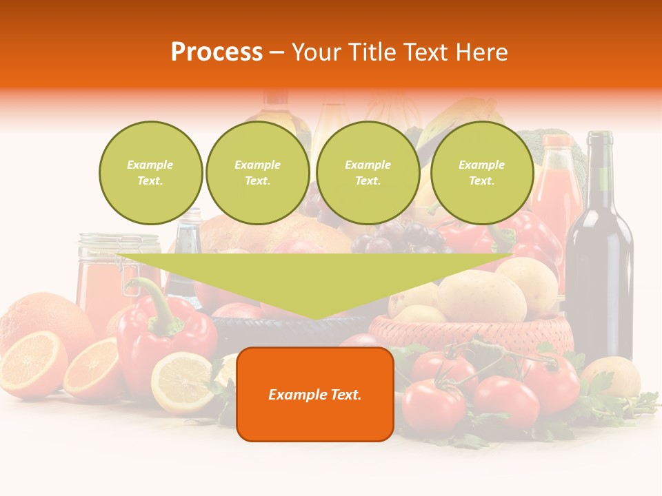 Wine Tomato Plant PowerPoint Template