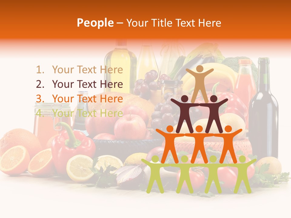 Wine Tomato Plant PowerPoint Template