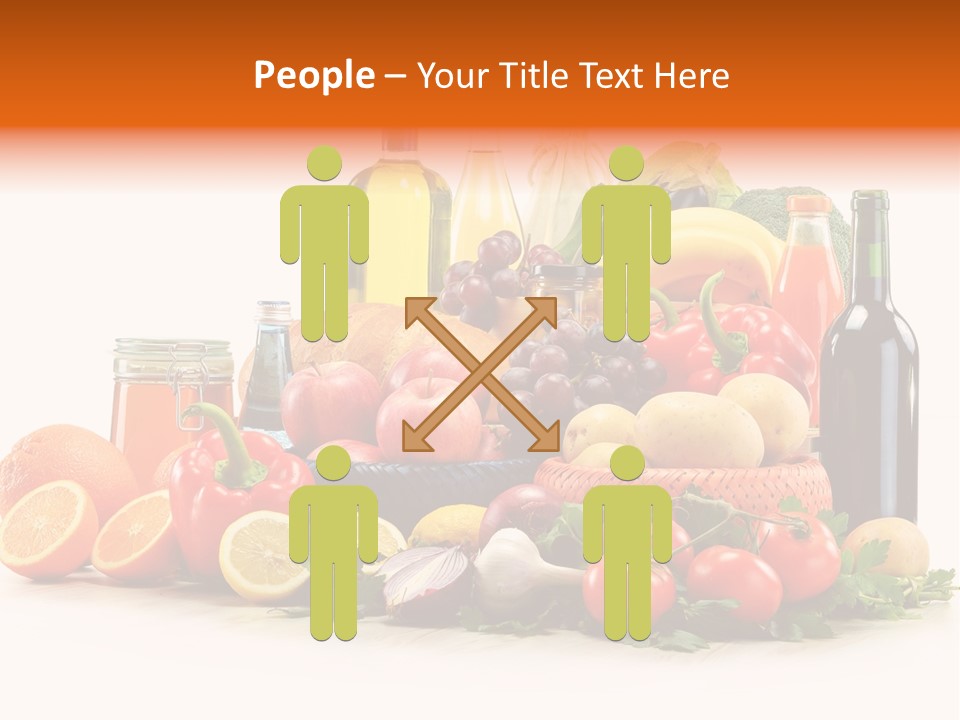 Wine Tomato Plant PowerPoint Template