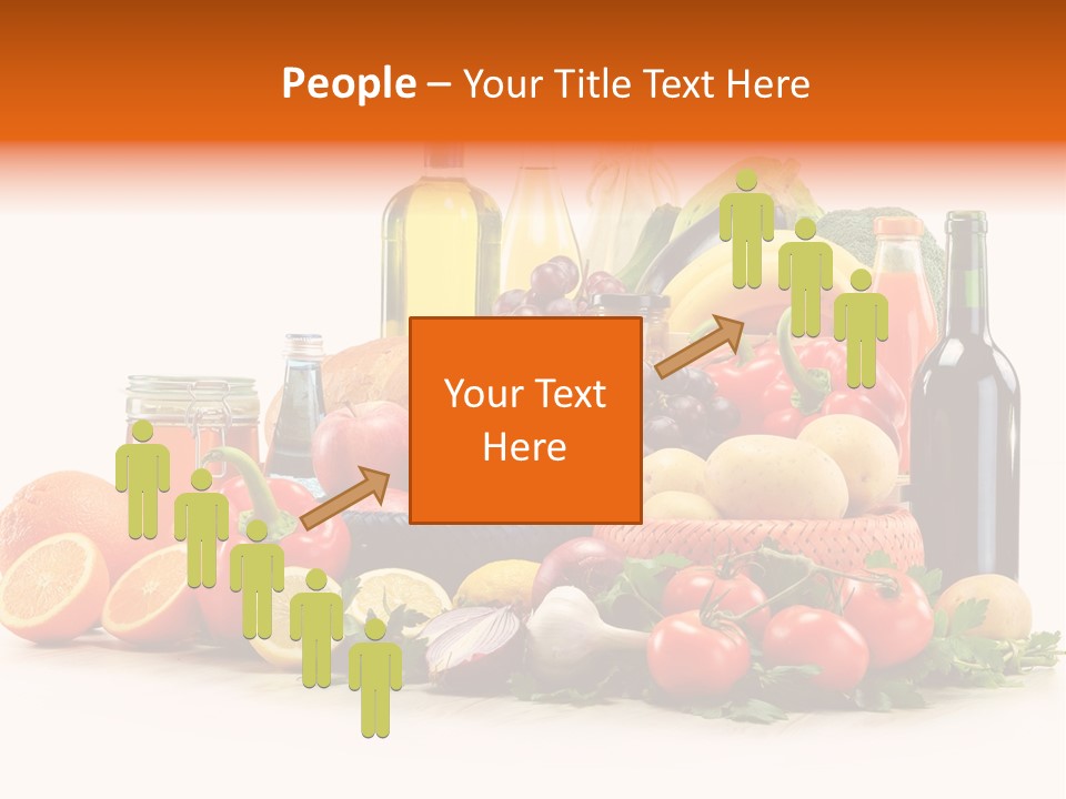 Wine Tomato Plant PowerPoint Template