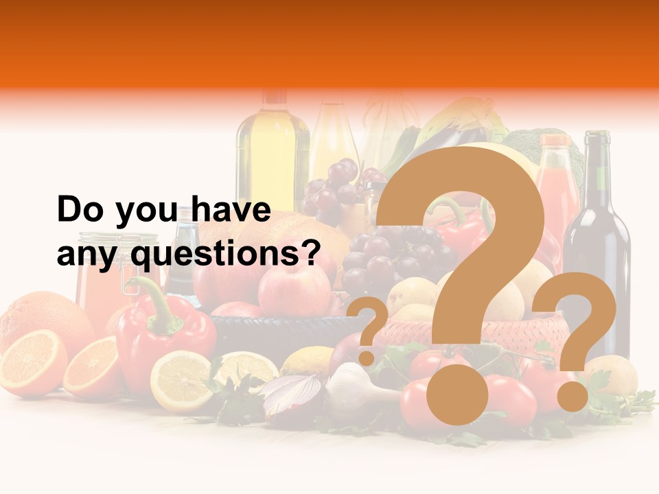 Wine Tomato Plant PowerPoint Template