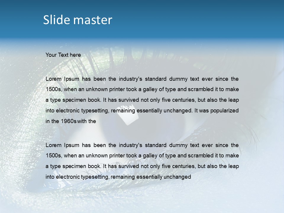 Iris Elegant Vogue PowerPoint Template