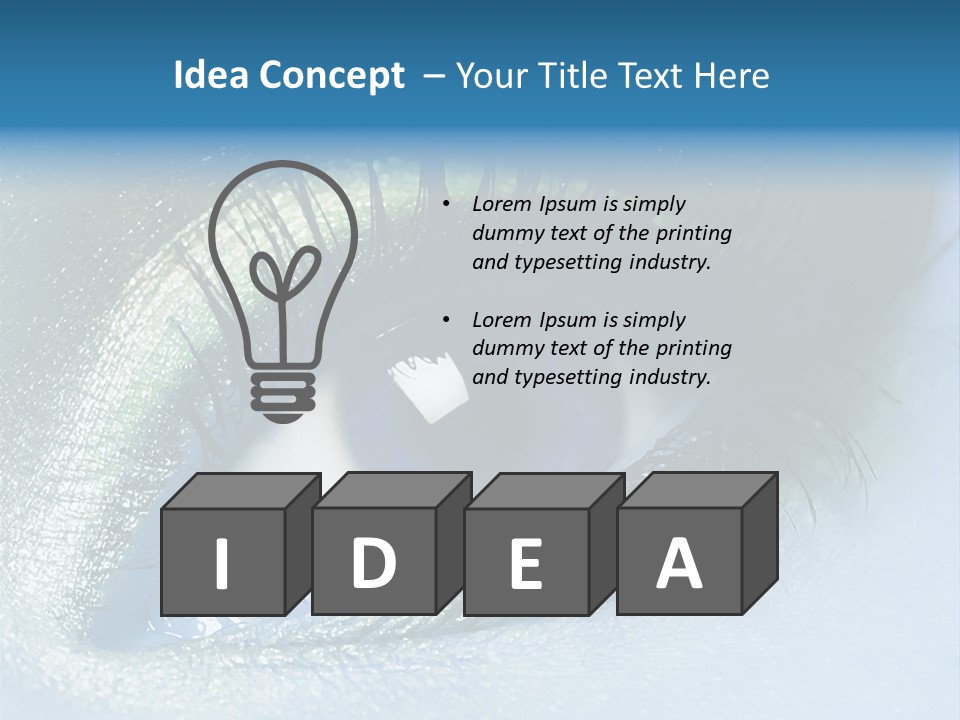 Iris Elegant Vogue PowerPoint Template