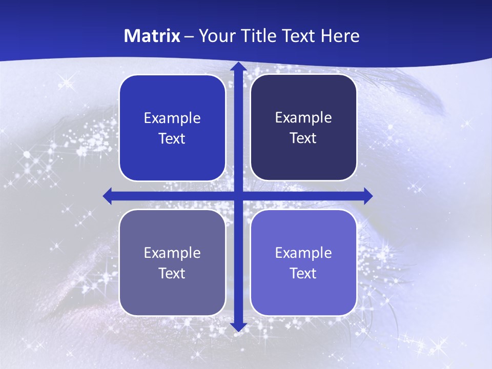 Regard Cil E PowerPoint Template