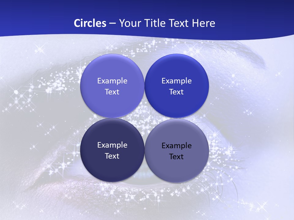 Regard Cil E PowerPoint Template
