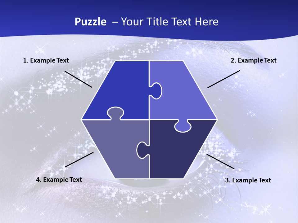 Regard Cil E PowerPoint Template