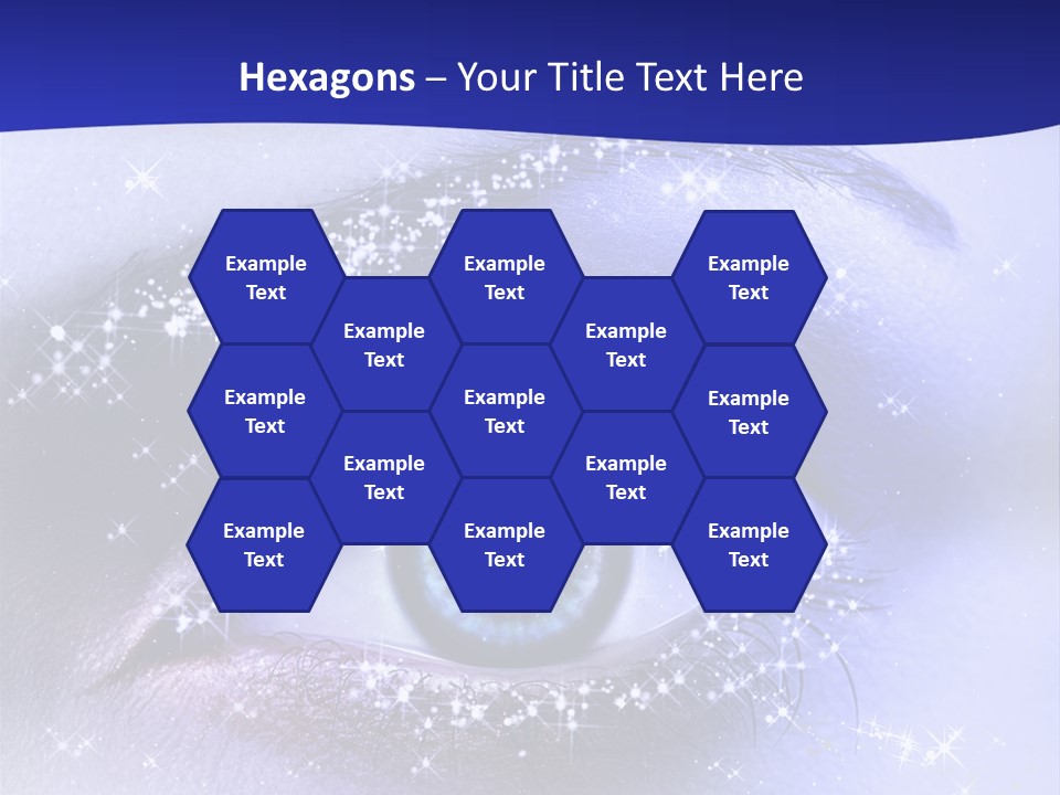 Regard Cil E PowerPoint Template