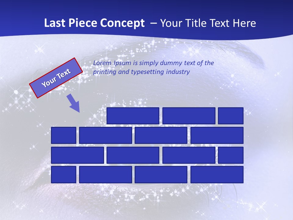 Regard Cil E PowerPoint Template