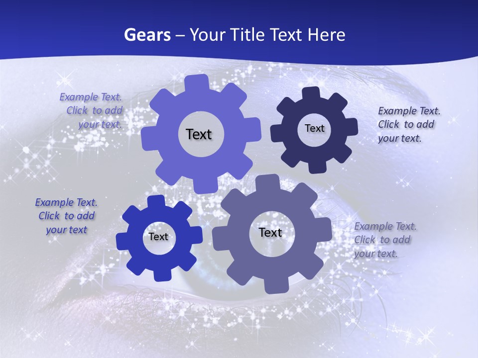 Regard Cil E PowerPoint Template