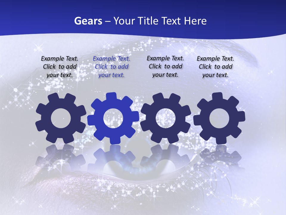 Regard Cil E PowerPoint Template