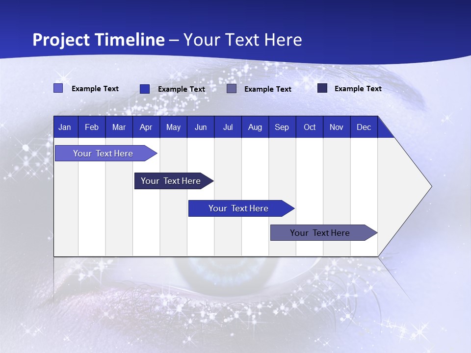 Regard Cil E PowerPoint Template