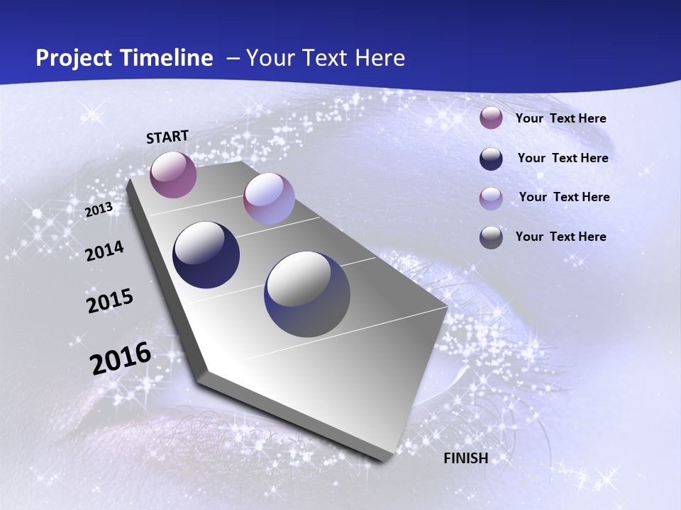 Regard Cil E PowerPoint Template