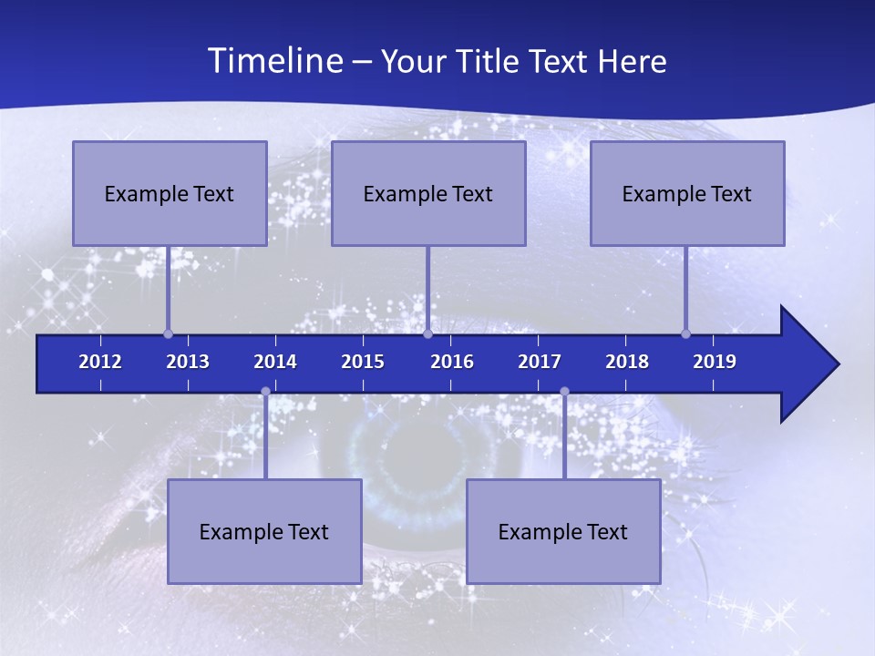 Regard Cil E PowerPoint Template