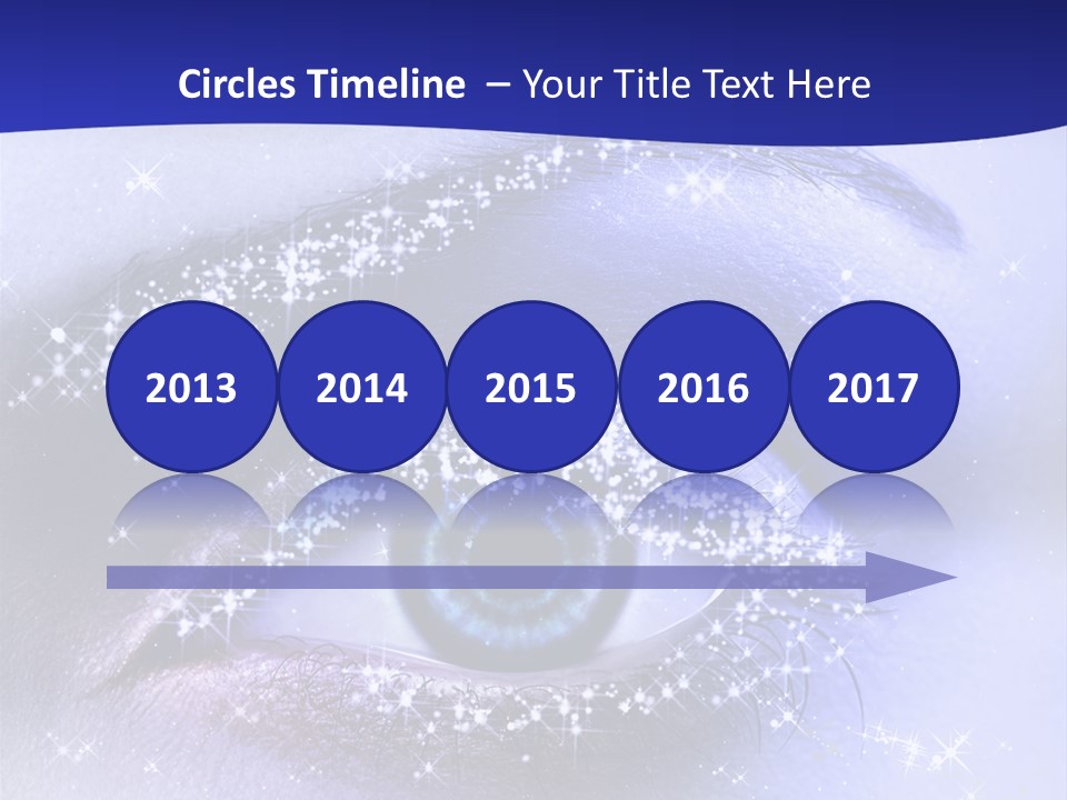 Regard Cil E PowerPoint Template