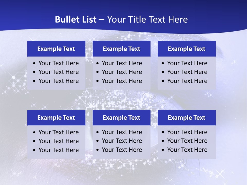 Regard Cil E PowerPoint Template