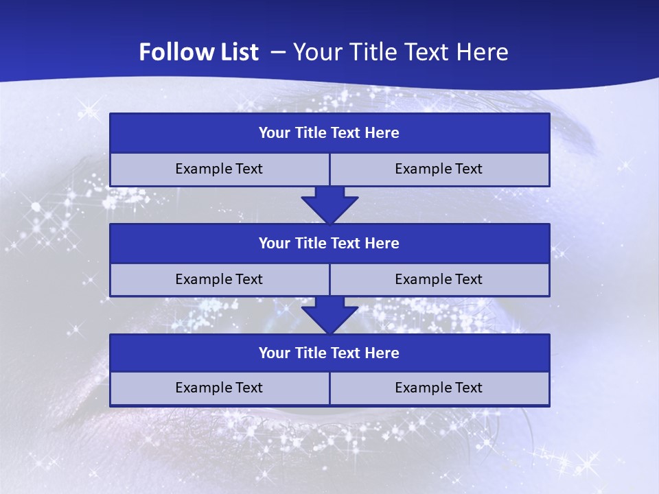 Regard Cil E PowerPoint Template