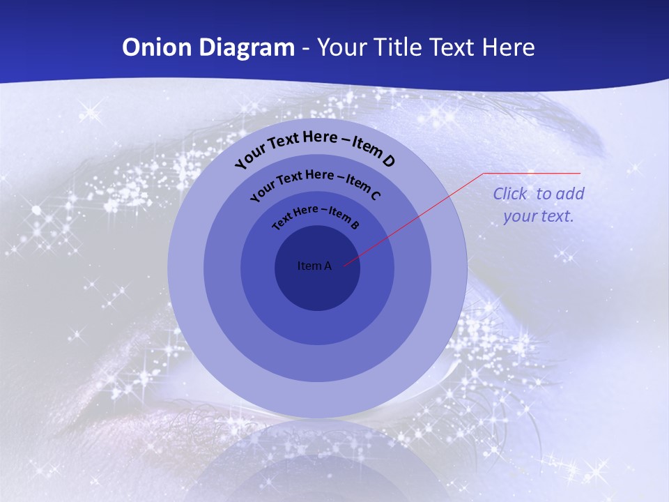 Regard Cil E PowerPoint Template