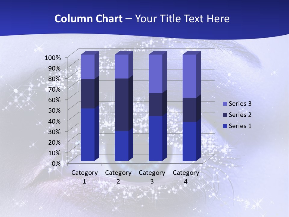 Regard Cil E PowerPoint Template