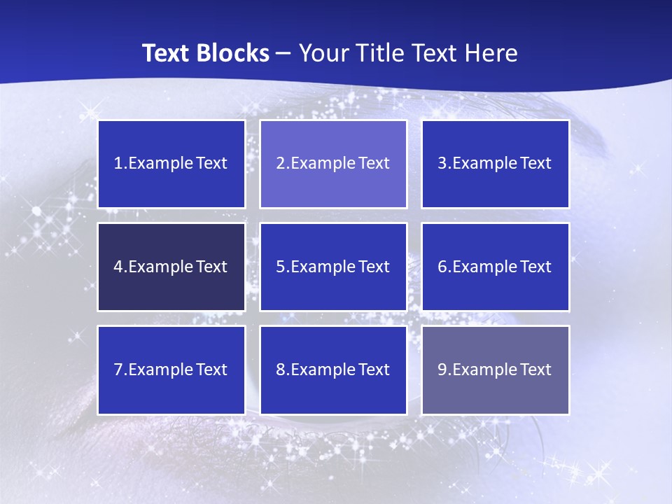 Regard Cil E PowerPoint Template