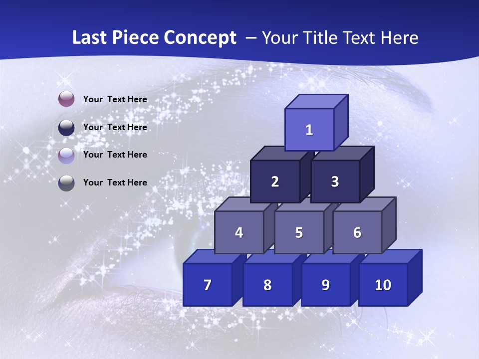 Regard Cil E PowerPoint Template