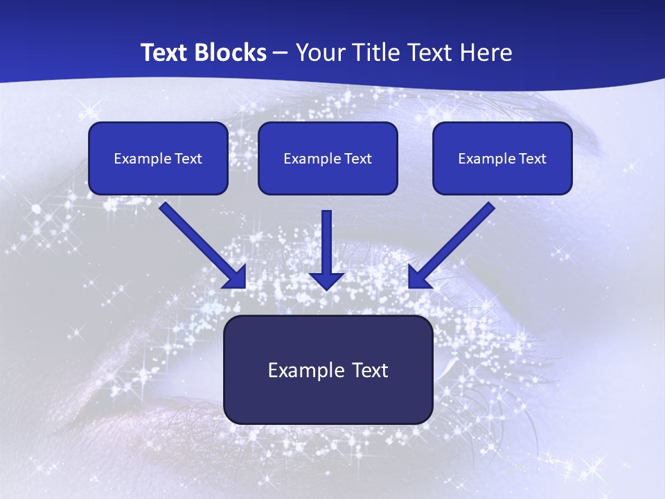Regard Cil E PowerPoint Template
