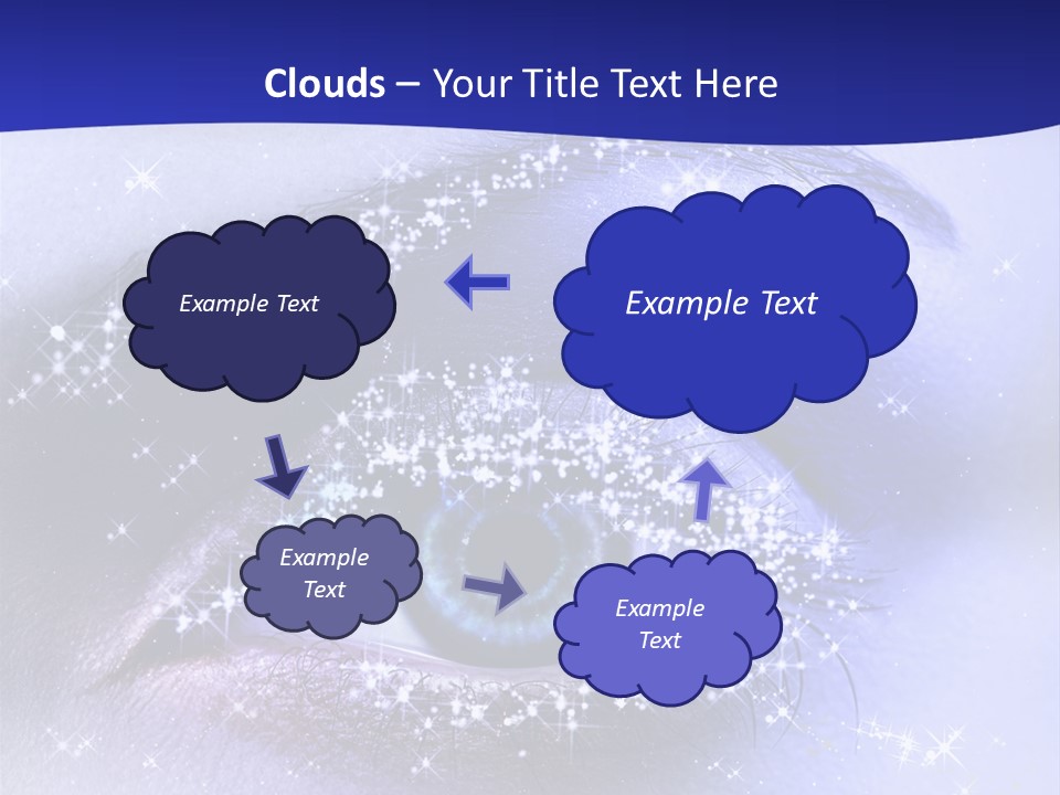 Regard Cil E PowerPoint Template