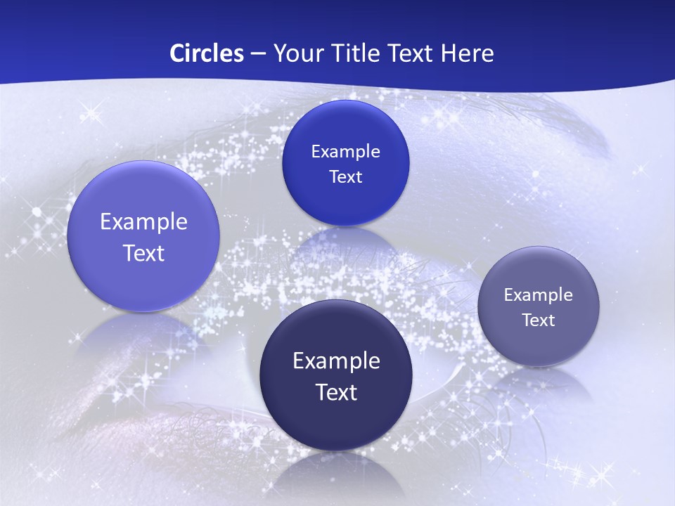 Regard Cil E PowerPoint Template