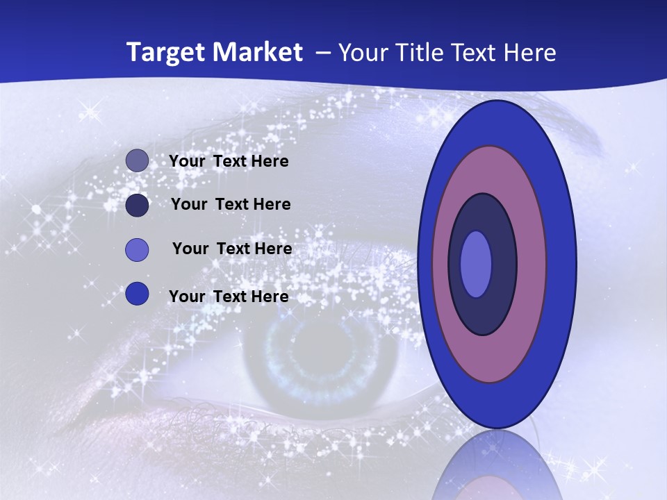 Regard Cil E PowerPoint Template