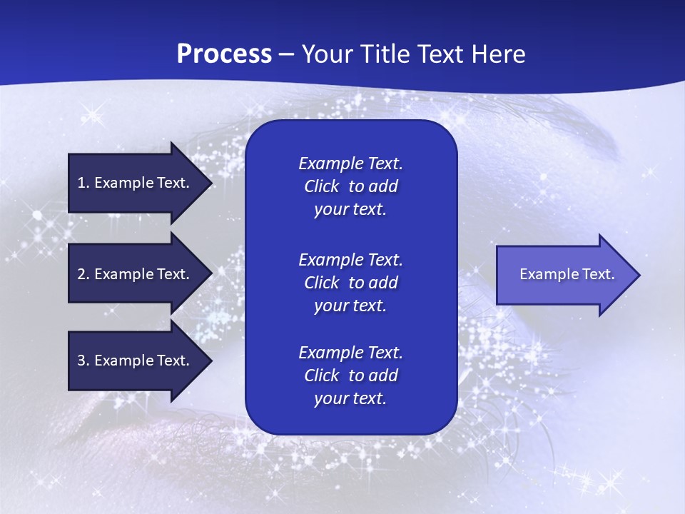 Regard Cil E PowerPoint Template
