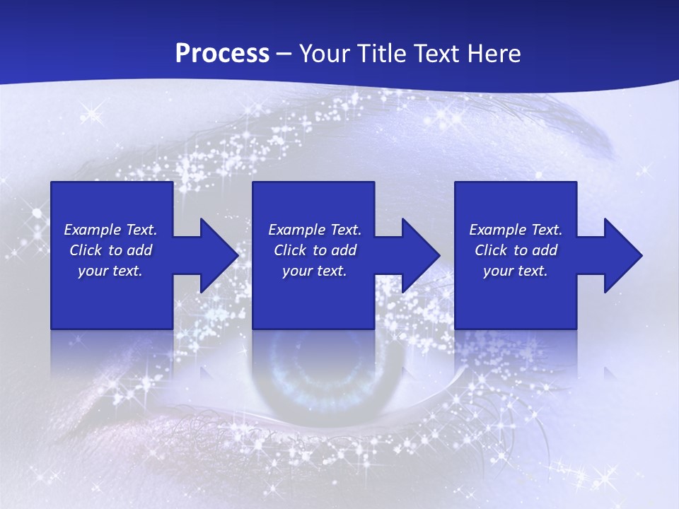 Regard Cil E PowerPoint Template