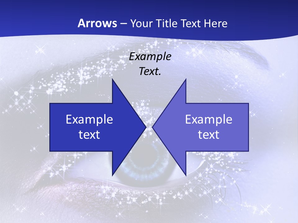 Regard Cil E PowerPoint Template