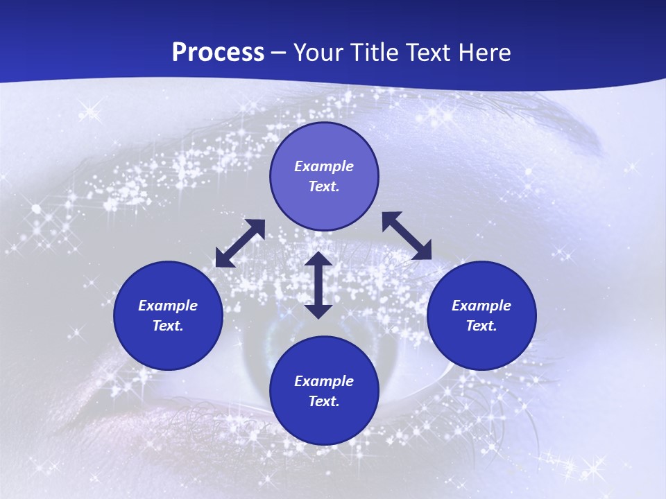 Regard Cil E PowerPoint Template