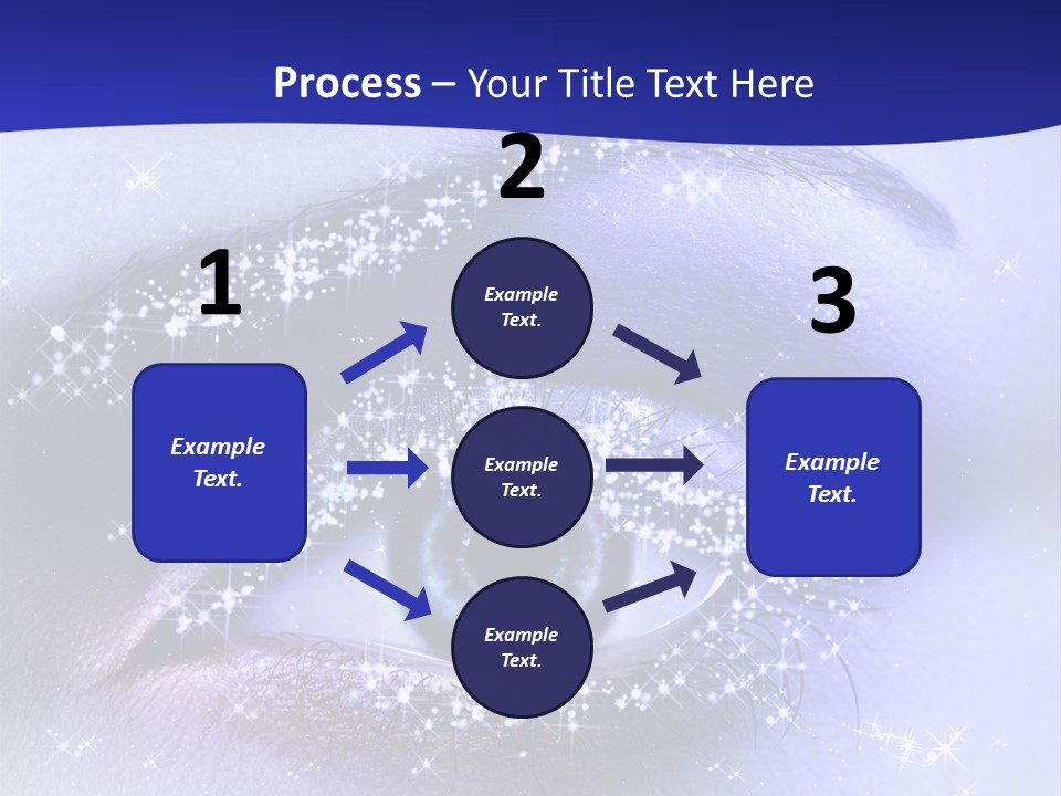 Regard Cil E PowerPoint Template
