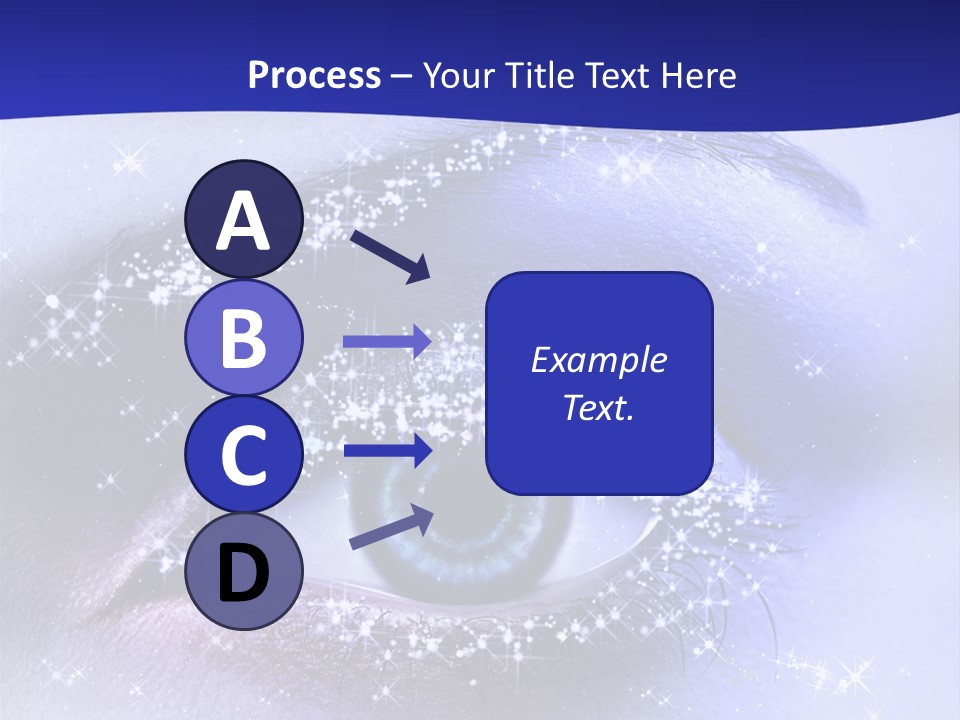 Regard Cil E PowerPoint Template