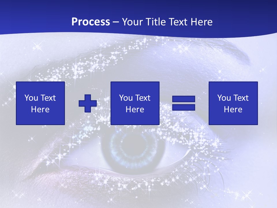 Regard Cil E PowerPoint Template