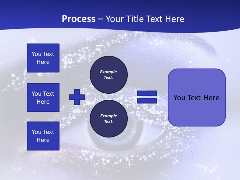 Regard Cil E PowerPoint Template