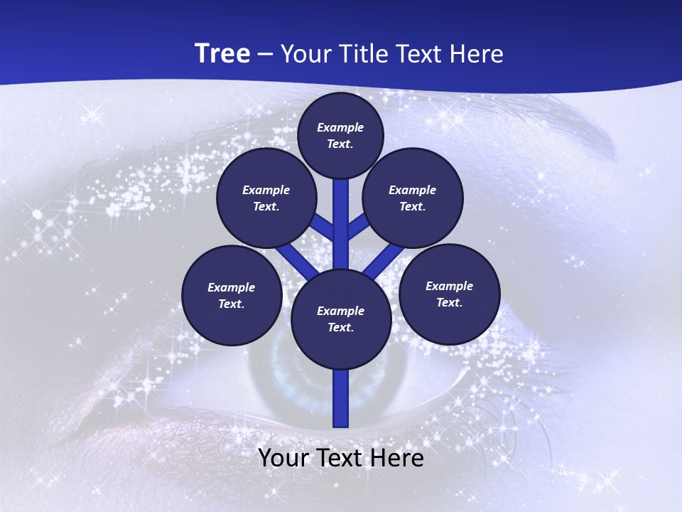 Regard Cil E PowerPoint Template