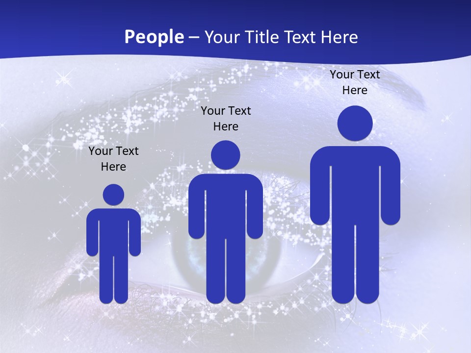 Regard Cil E PowerPoint Template