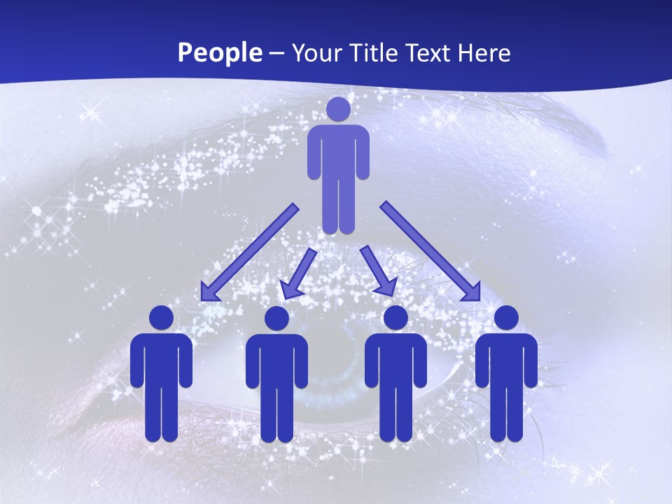 Regard Cil E PowerPoint Template