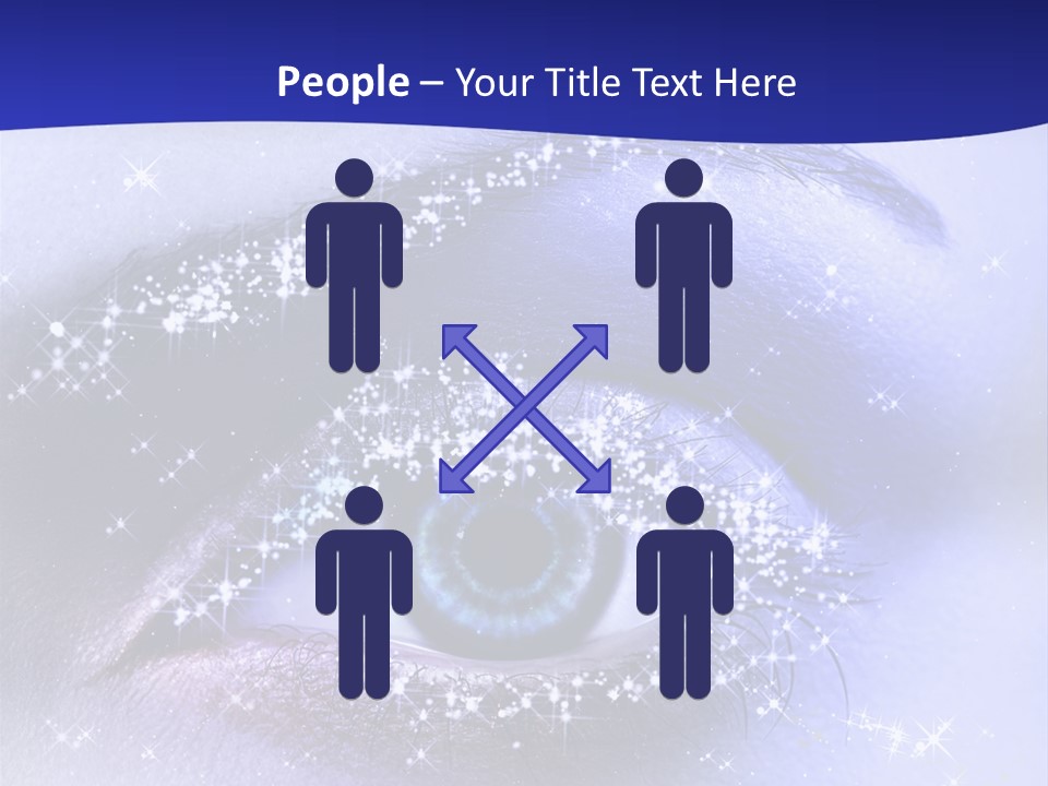 Regard Cil E PowerPoint Template