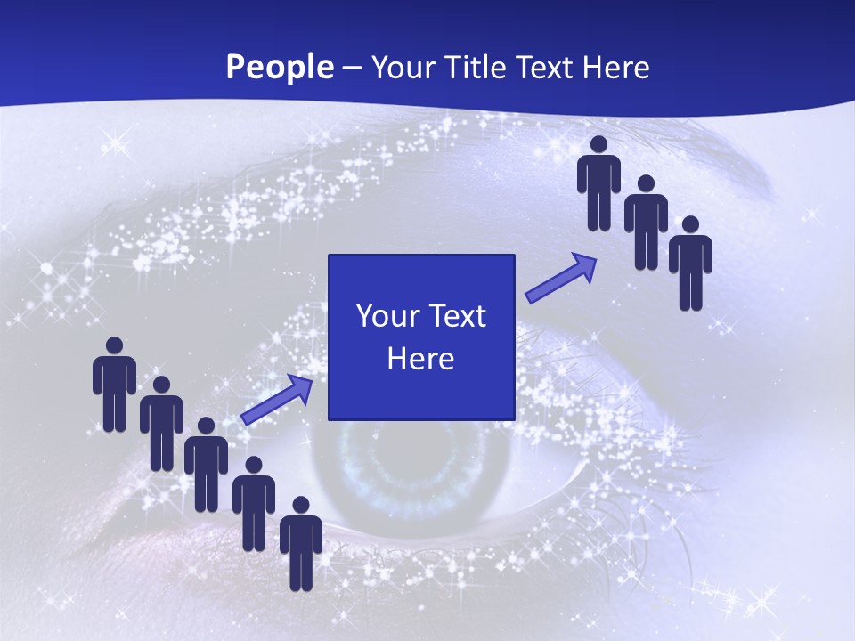 Regard Cil E PowerPoint Template