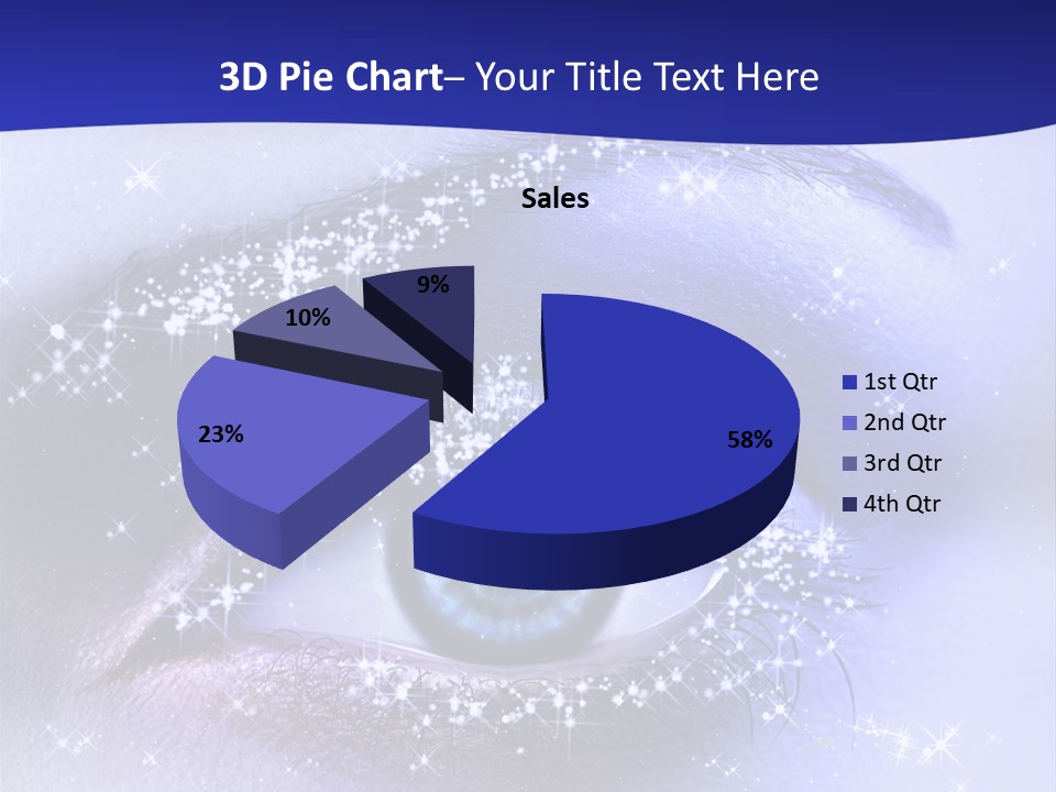 Regard Cil E PowerPoint Template