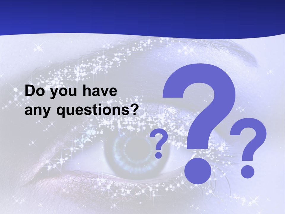 Regard Cil E PowerPoint Template