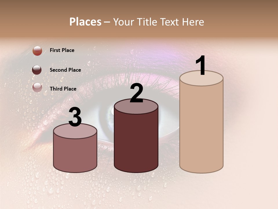 Femme Spa Turquoise PowerPoint Template