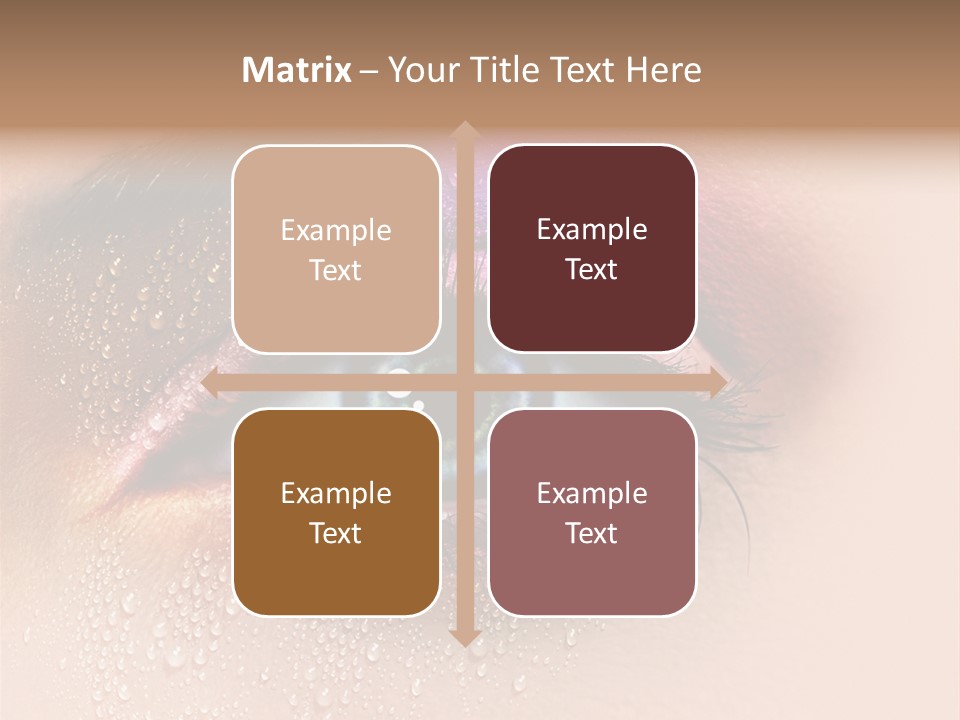 Femme Spa Turquoise PowerPoint Template