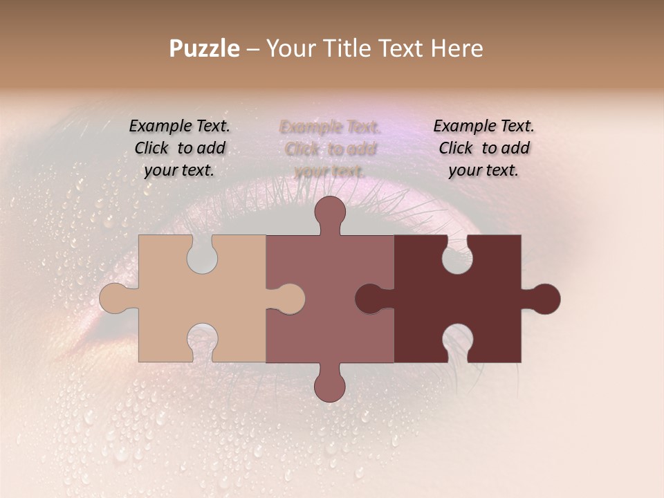 Femme Spa Turquoise PowerPoint Template