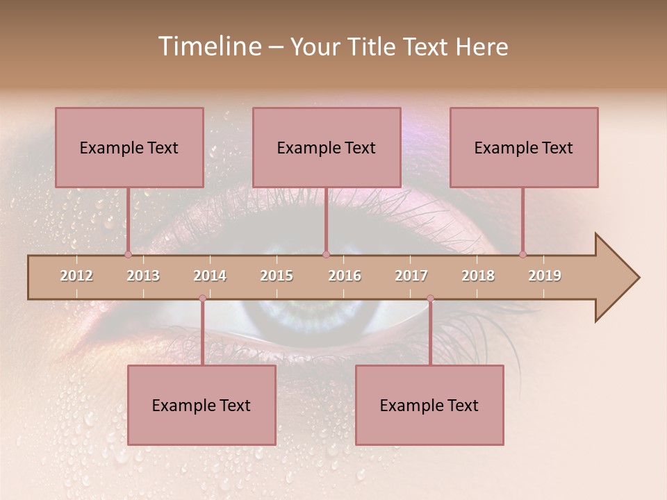 Femme Spa Turquoise PowerPoint Template