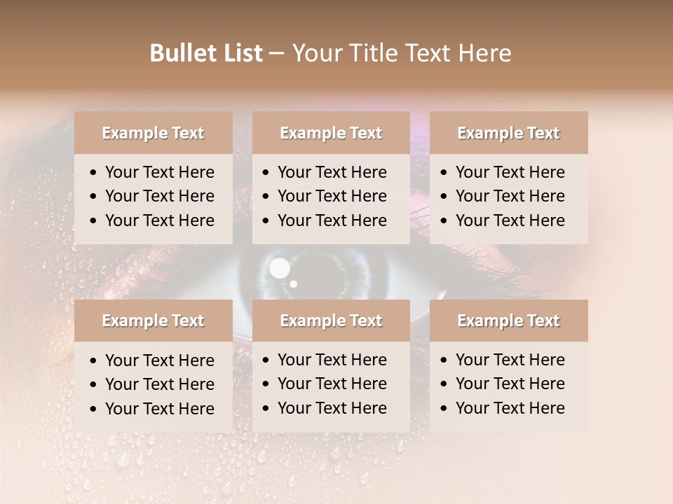 Femme Spa Turquoise PowerPoint Template