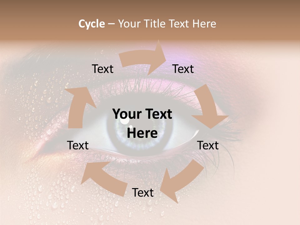 Femme Spa Turquoise PowerPoint Template